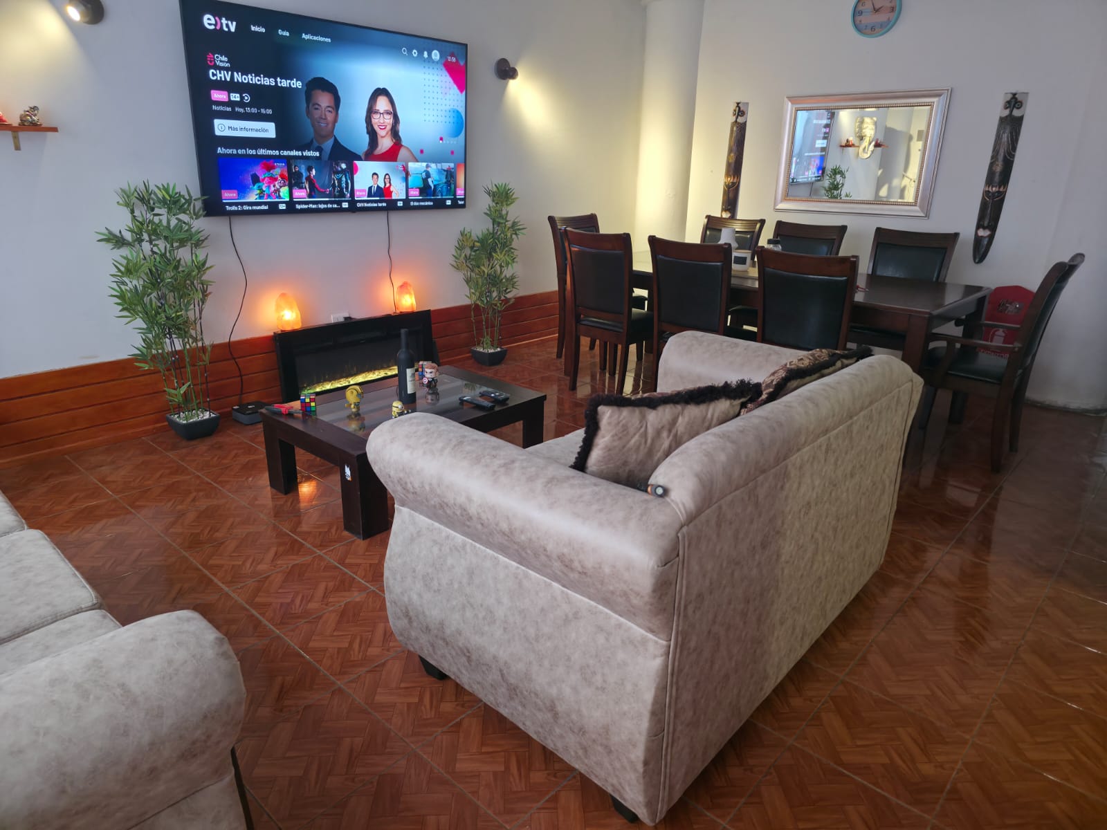 Sala de estar Hogar La Tirana